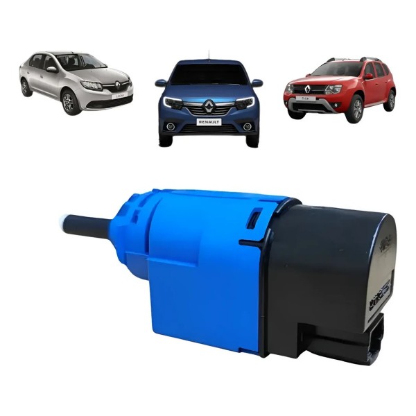 Interruptor Pedal Embreagem Azul Logan Sandero Duster Captur Azul