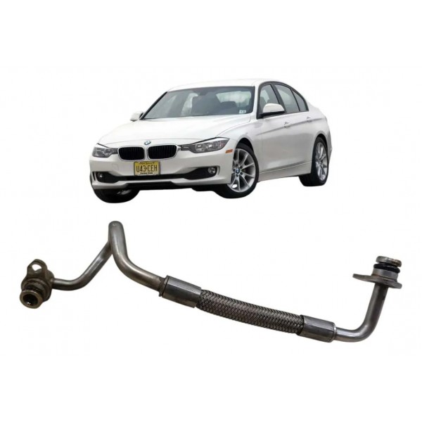 Cano Mangueira Turbina Bmw 320i N20 2013 2014 2015 2016 2017 Cinza