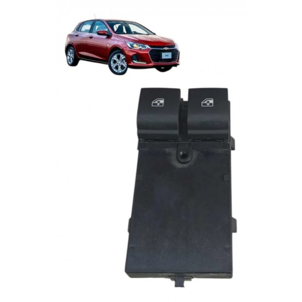 Botao Duplo Vidro Dianteiro Esquerdo Onix Prisma 2017 2018