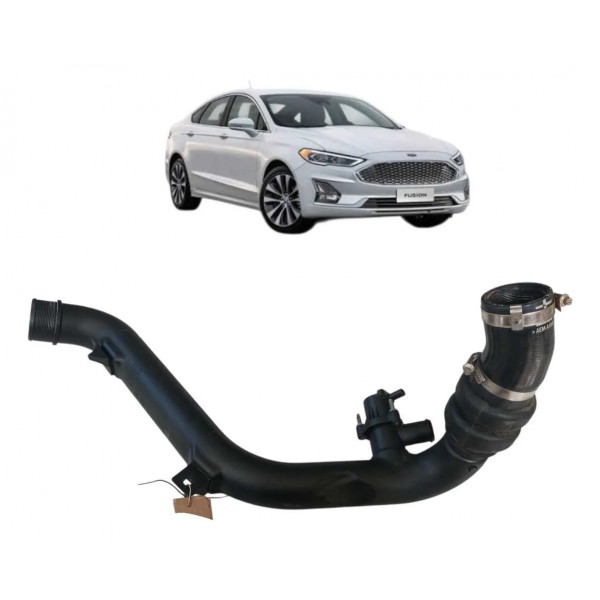 Mangueira Radiador Intercooler Ford Fusion 2.0 2018 2019 Preta
