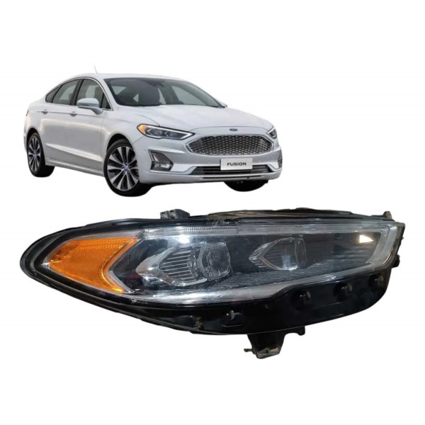 Farol Direito Ford Fusion 2017 2018 2019 Original Completo  Direito/passageiro