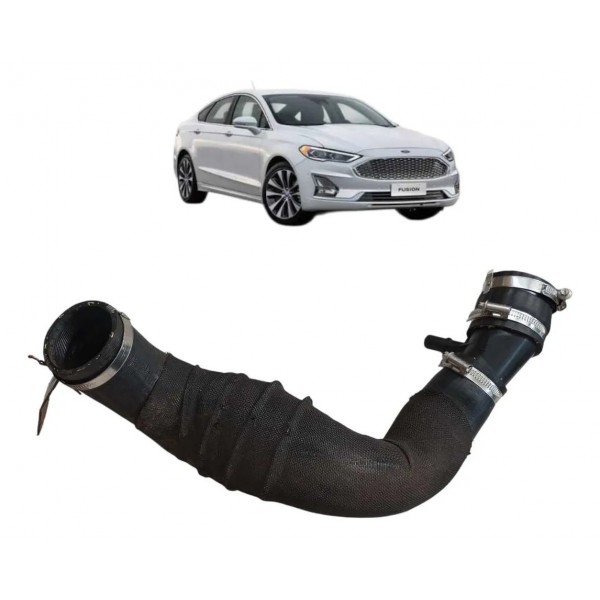 Mangueira Entrada Intercooler Ford Fusion 2.0 2016 A 2019 Preto