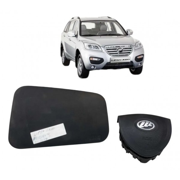 Kit Air Bag Lifan X60 2011 2012 2013 2014 2015 Original  Preto