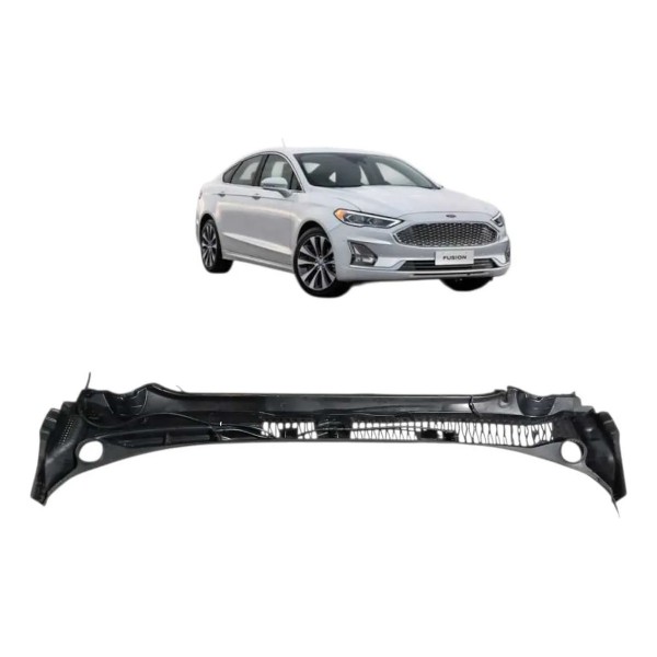 Grade Churrasqueira Ford Fusion 2019 Preto Fosco