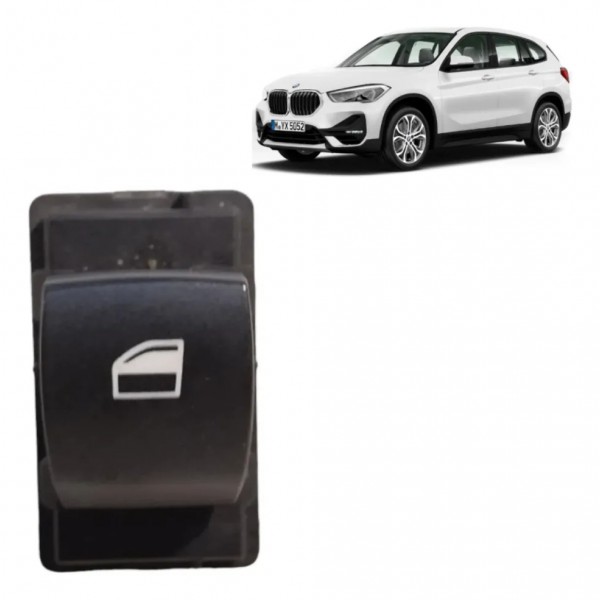 Botão Comando Vidro Diant Dir Bmw X1 2.0 N20 12/20 Original
