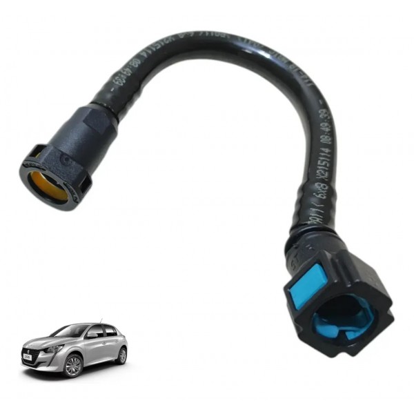 Mangueira Combustivel Peugeot 208 1.2 Flex 2016 Á 2021 Preto