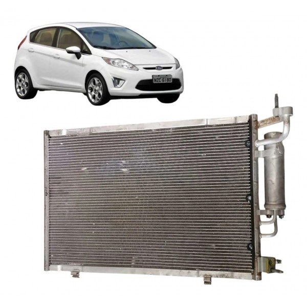 Condensador Ar Condicionado New Fiesta Mexicano 2011 2012