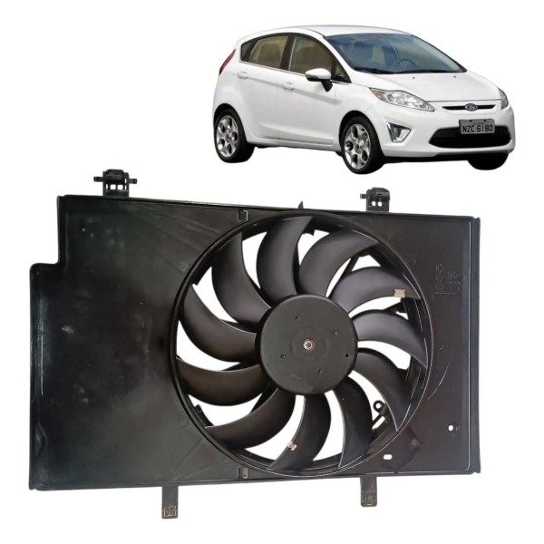 Ventoinha Eletroventilador New Fiesta Mexicano 2011 2012 13