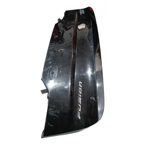 Moldura Tampa Traseira Fusion 2014 2015 2016 2017 2018 2019 Preto