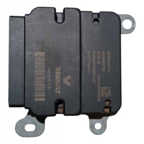 Kit Airbag Renault Sandero Logan 2020/2021/2022/2023/24 Preto