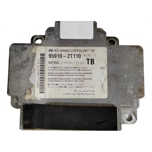 Kit Airbag Kia Optima 2012 2013 2014 2015 Preto Preto