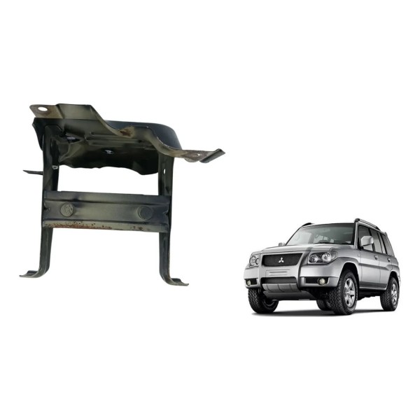 Suporte Bateria Mitsubishi Tr4 2008 2009 2010 2011 2012 Preto