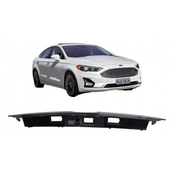 Acabamento Friso Tampa Traseira Luz Placa Ford Fusion 2019