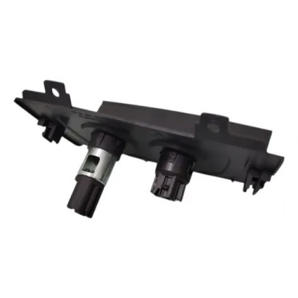 Moldura Entrada Auxiliar Usb Tomada 12v C4 Lounge 2014 2019 Preto