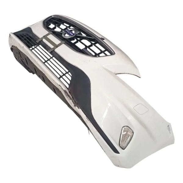 Parachoque Dianteiro Volvo V40 2013 2014 2015 2016 Recuperar Branco