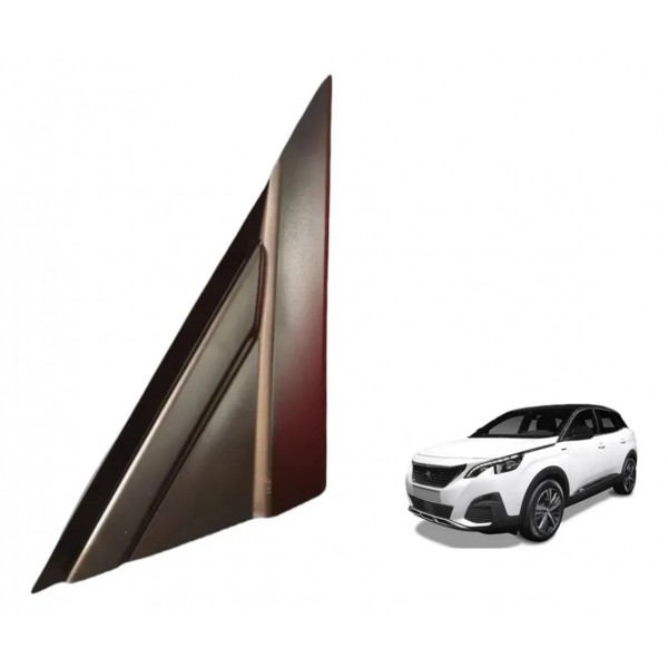 Acabamento Paralama Direito Peugeot 3008 2019 9811262080  Preto