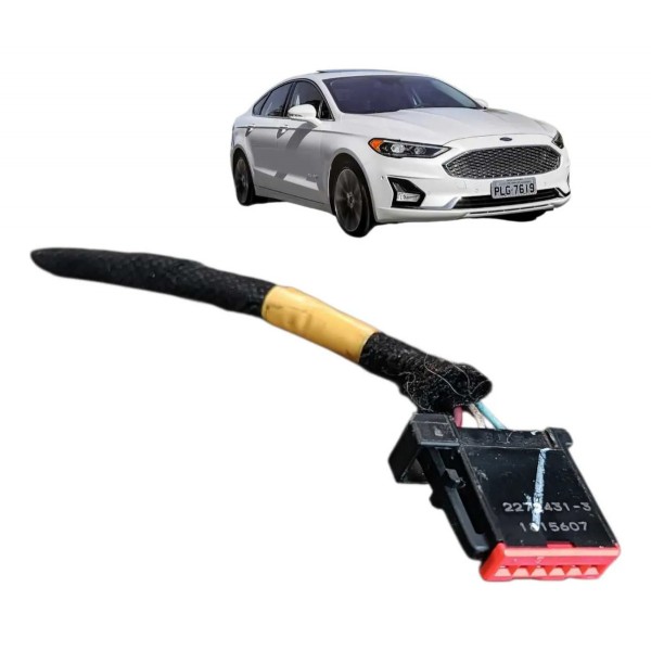 Plug Conector Modulo Teto Solar Ford Fusion 2.0 2019 5 Fios Preto