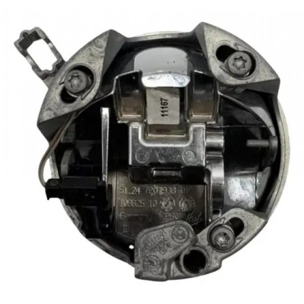 Emblema Tampa Traseira Abertura Bmw 118i 2.0 16v 2010/2012 Prateado