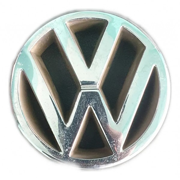 Emblema Dianteiro Vw Kombi 1997/2011 Original 3a0853601 Prateado