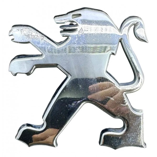 Simbolo Grade Parachoque Dianteiro Peugeot 3008 2010 Preto