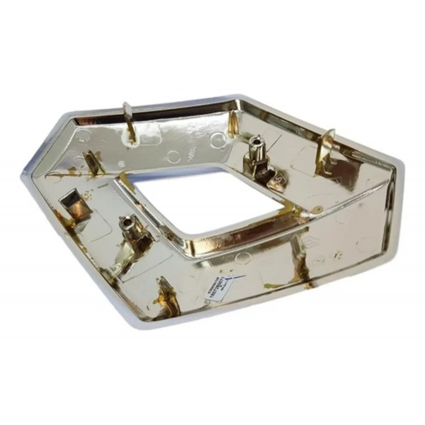 Emblema Grade Renault Kangoo 2015 2016 2017 2018 2019 2020 Prateado