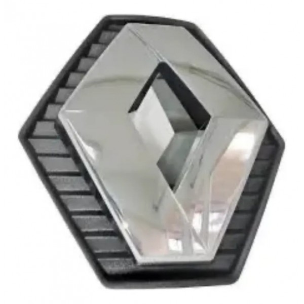 Emblema Clio 2003 04 05 06 07 08 09 10 11 2012 C/ Base Prateado