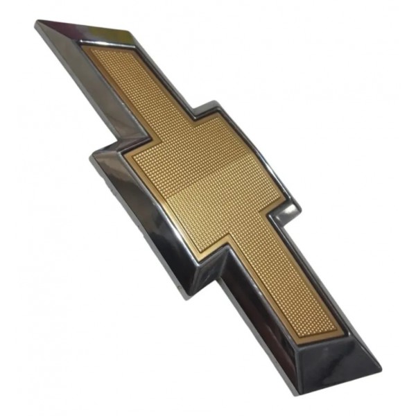 Emblema Tampa Traseira Chevrolet Onix Original 52096409 Dourado