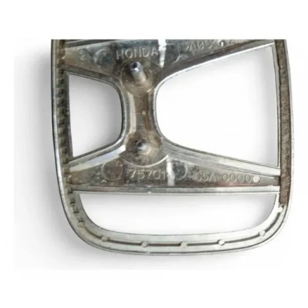 Emblema Tampa Traseira Honda Civic 2000/05 Original Cromado