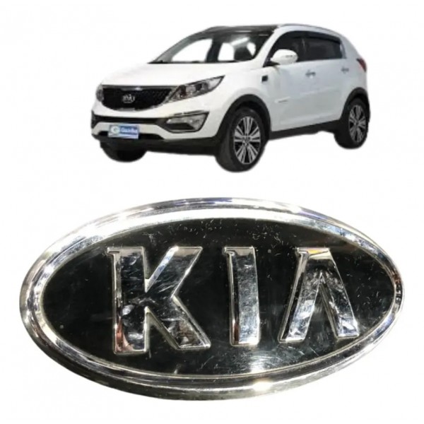 Emblema Kia Sportage/sorento/soul Preto