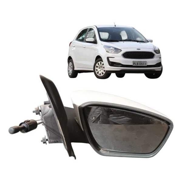 Espelho Retrovisor Manual Direito Ford Ka 2018 2019 2020
