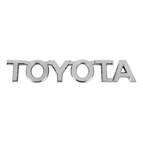 Emblema Nome Letreiro Toyota 2003 2004 2005 2006 2007 2008 Prateado