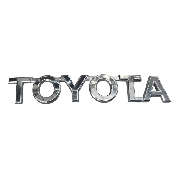 Emblema Nome Letreiro Toyota 2003 2004 2005 2006 2007 2008 Prateado