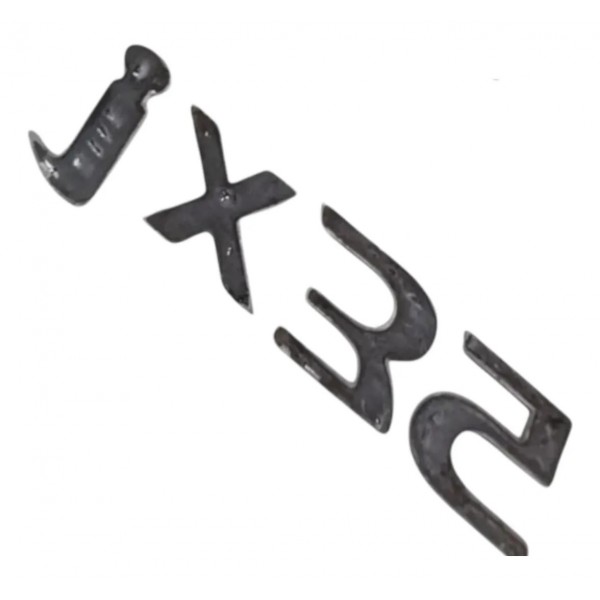 Emblema Letreiro Ix35 2010 2011 2012 2013 2014 2015 Prateado