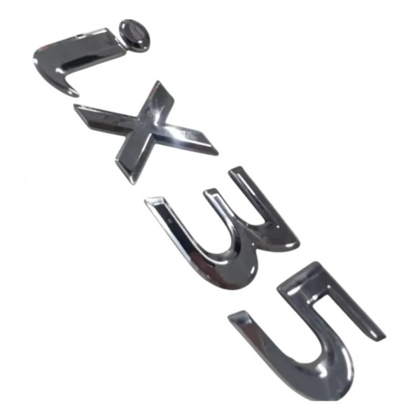 Emblema Letreiro Ix35 2010 2011 2012 2013 2014 2015 Prateado