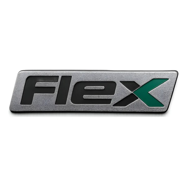 Emblema Letreiro Flex Compatível Hb20 I30 Tucson Ix35 Elantr Cinza