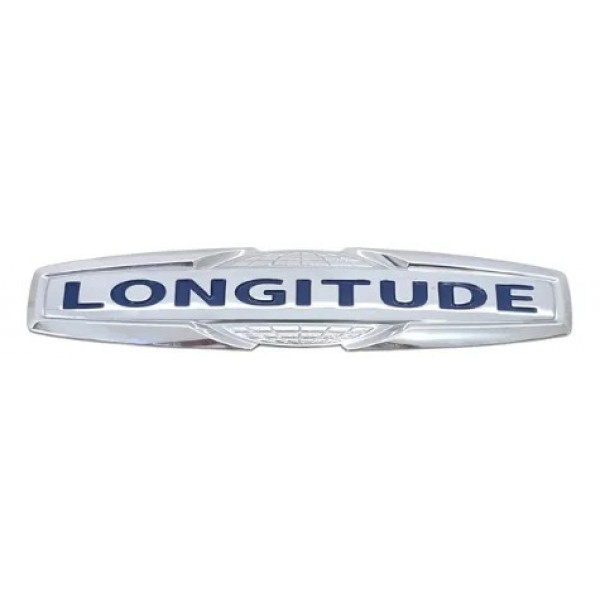 Emblema Símbolo Jeep Longitude Original 17/18/19/20/21/22 Cromado