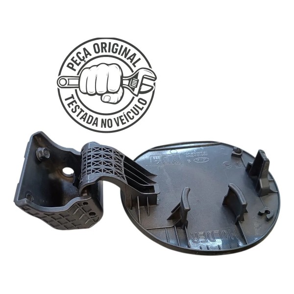 Portinhola Tampa Combustível Kia Cerato 2015 2016 2017 Orig Prateado 2015