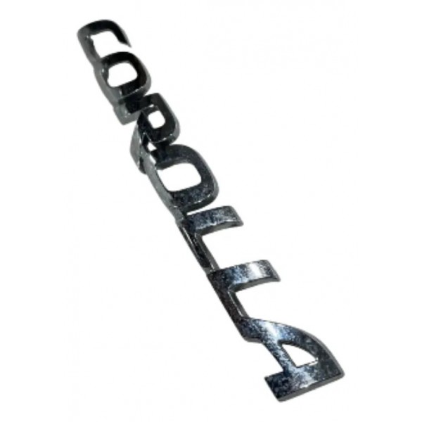 Emblema Letras Tampa Traseira Toyota Corolla Grs 2022 Orig Prateado