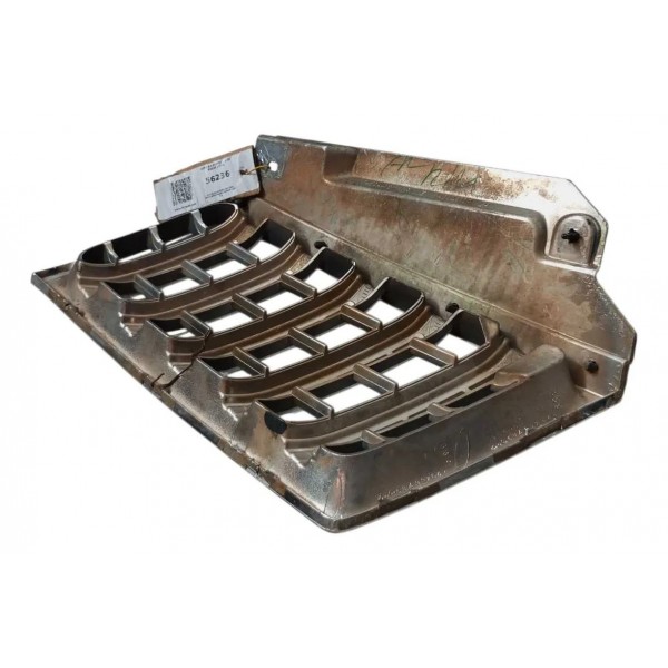 Grade Dianteira Esq Mitsubishi L200 Pajero Dakar 2008 A 2016 Preto Brilhante