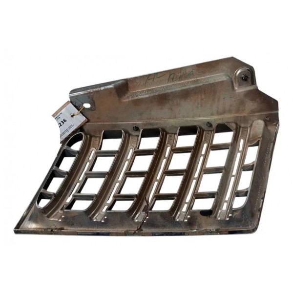 Grade Dianteira Esq Mitsubishi L200 Pajero Dakar 2008 A 2016 Preto Brilhante