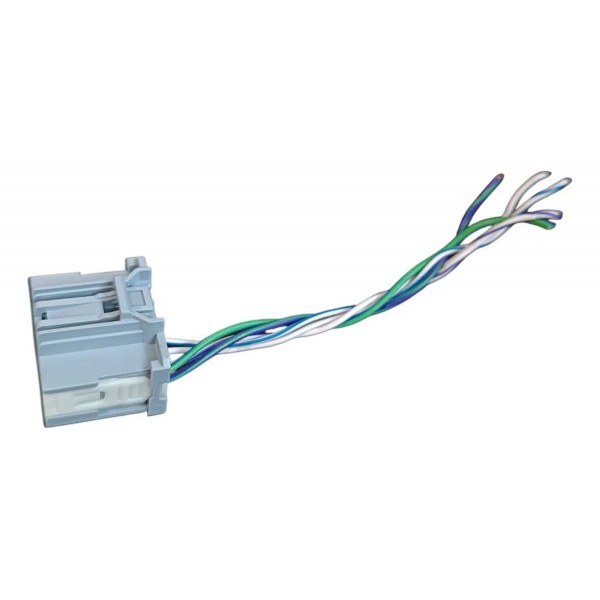 Plug Conector Cinza Modulo Airbag Ford Ka 2021 5 Fios