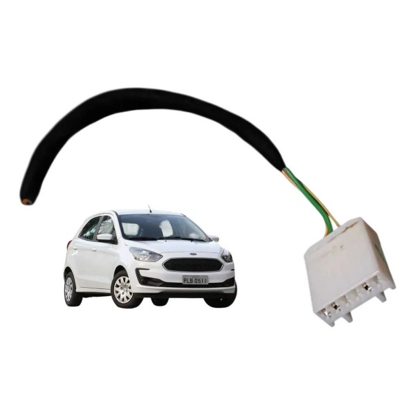 Plug Conector Fechadura Eletrica Tampa Traseira Ford Ka 2021