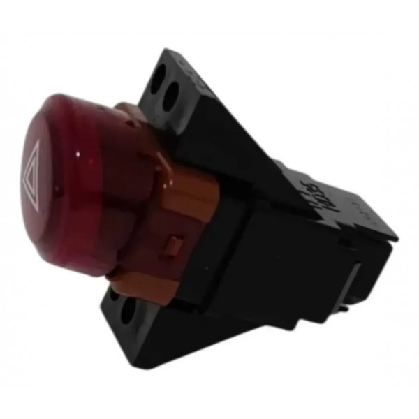 Botão Pisca Alerta New Civic Fit 2009 2010 2011 2012 2013 Vermelho