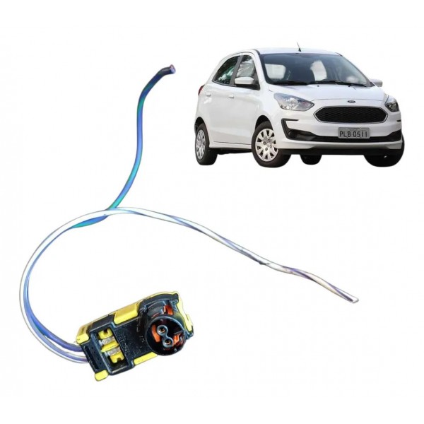 Plug Conector Cinto Segurança Dianteiro Ford Ka 2020 2021