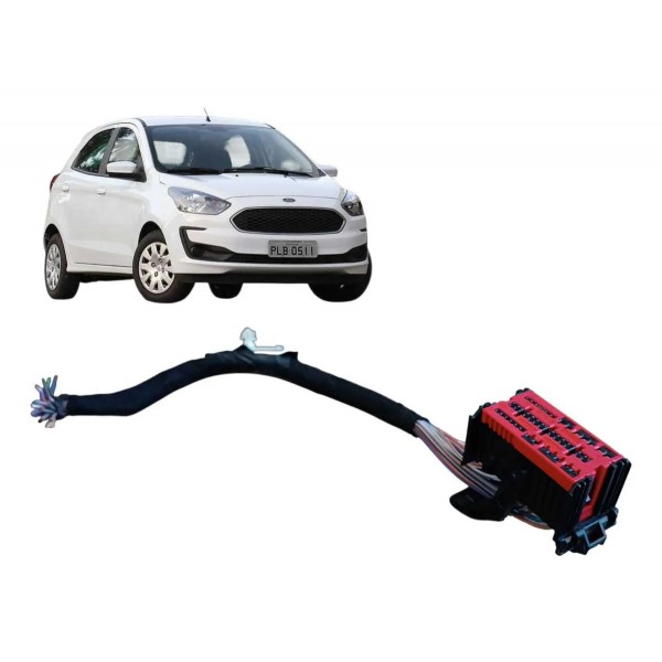 Plug Conector Modulo Bcm Ford Ka 1.0 Ha 2020 2021 23 Fios