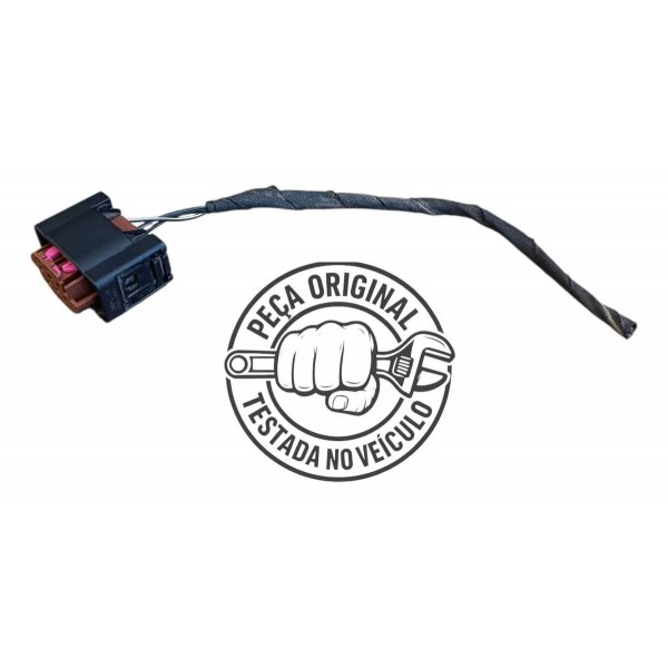 Plug Conector Controle Farol Mini Cooper 2011 3 Fios