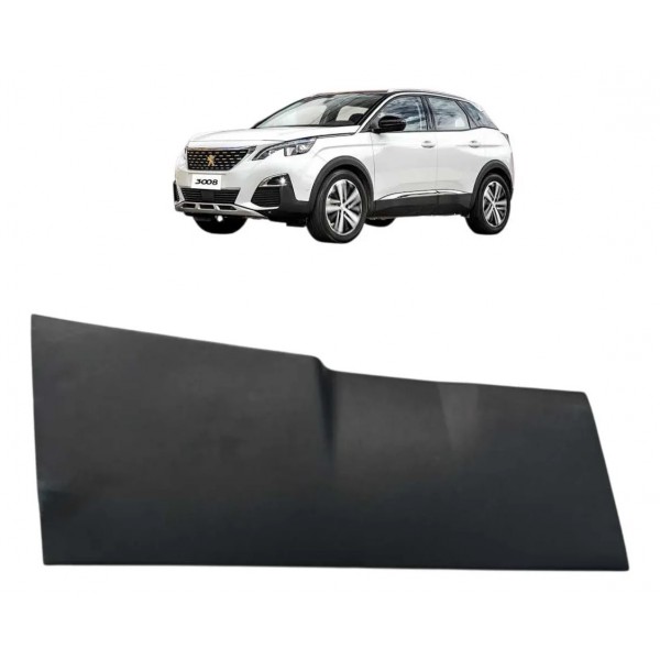Acabamento Coluna Lado Direito Peugeot 3008 Griffe 2019 2020 Preto