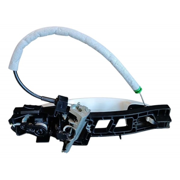 Macaneta Externa Dianteira Esquerda Ford Ka 2017 2018 2021 Branco Dianteira