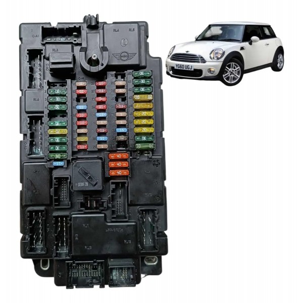 Modulo Caixa Fusível Bcm Mini Cooper 1.6 16v 2011 2012 2013