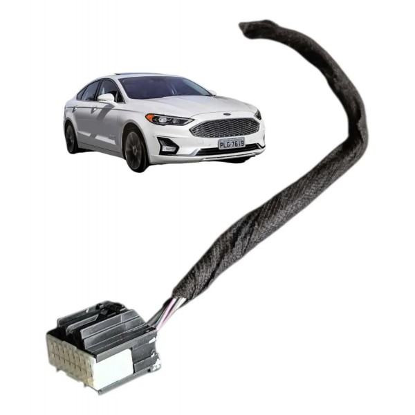 Plug Conector Luz Farol Milha Ford Fusion 2018 10 Fios